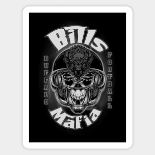 Bills Mafia (Black & White Version) Magnet